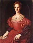 BRONZINO, Agnolo Portrait of Lucrezia Panciatichi fg